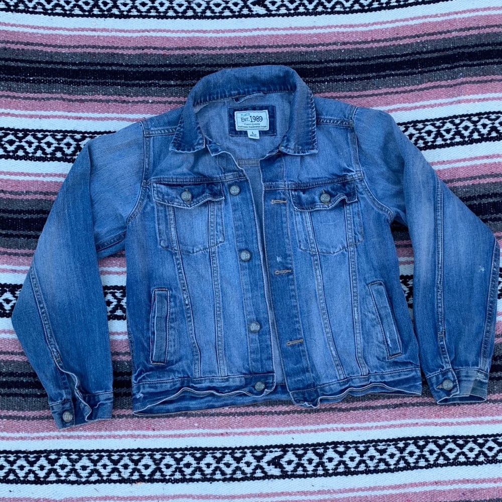 Blue jean jacket